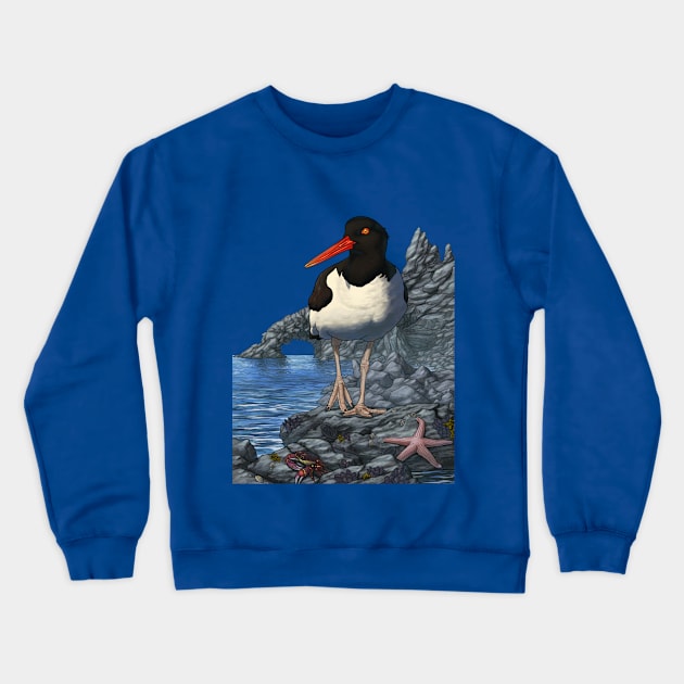 Oysterchatcher Crewneck Sweatshirt by uialwen